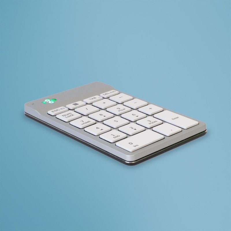 R-Go Tastatur Nummernblock Break Bluetooth Weiăź