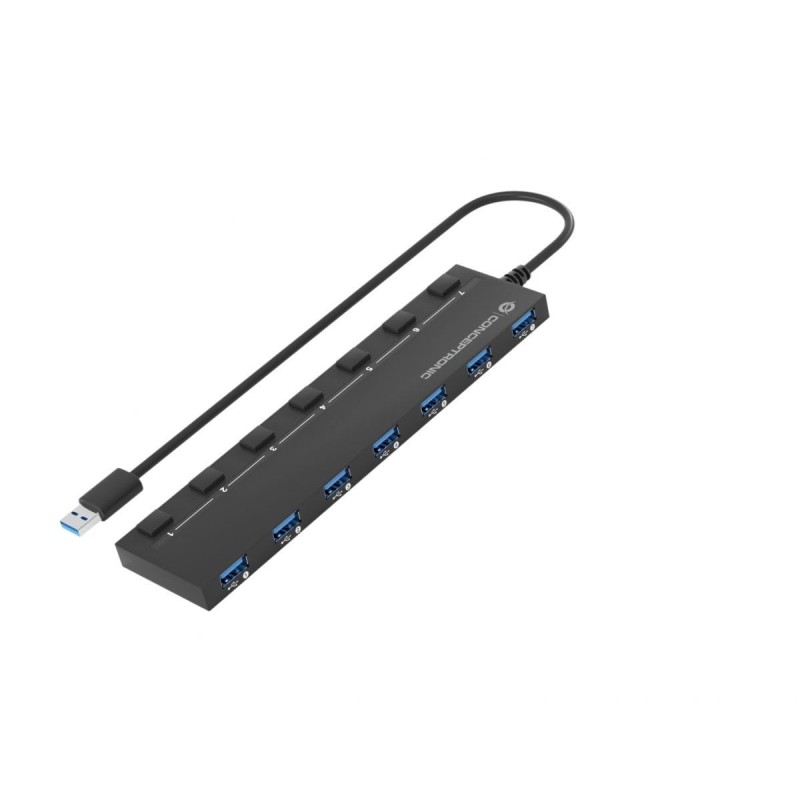 Conceptronic 7-Port Hub Usb-A3.0- 7Xa3.2Gen1/Dc   M.netz. Sw
