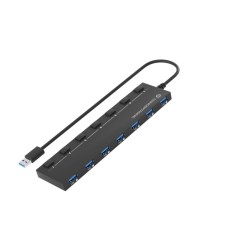 Conceptronic 7-Port Hub Usb-A3.0- 7Xa3.2Gen1/Dc   M.netz. Sw