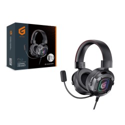Conceptronic Athan03B Słuchawki/Zestaw Słuchawkowy Przewodowa Opaska Na Głowę Gaming Czarny
