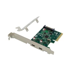 Conceptronic 4Xpcie3.0 Card 2Xusb-C3.2 Gen2           10Gbps