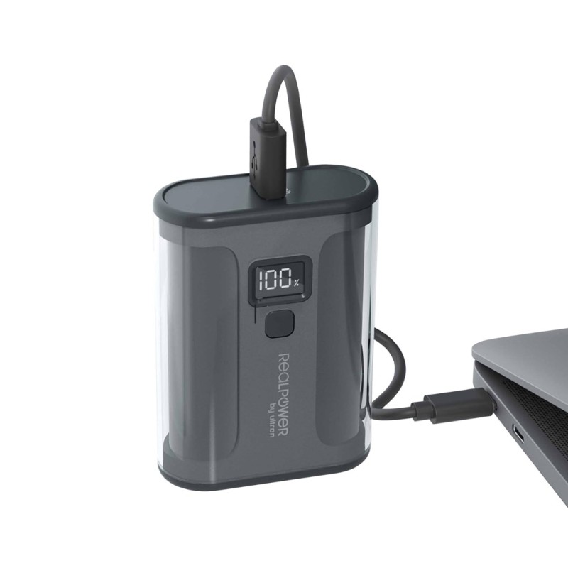 Realpower Powerbank Pb-10000 35W,10000Mah,35 Watt Pd