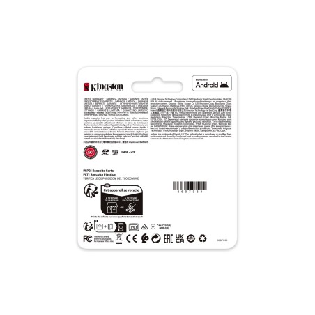 Karta Pamięci Kingston Canvas Go Plus Sdg4/128Gb (128Gb  Class U3, V30  Karta Pamięci)
