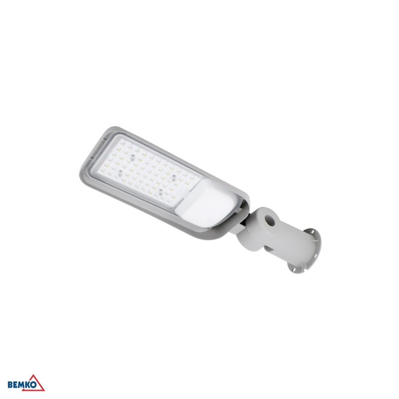 Oprawa Uliczna Led Jazmin 70W 4000K 9100Lm Ip65 Jasnoszara