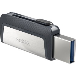 Pendrive Sandisk Sdddc2-064G-G46 (64Gb  Usb 3.1, Usb-C  Kolor Czarny)
