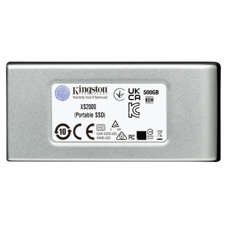 Dysk Zewnętrzny Ssd Kingston Xs2000 (1Tb  Usb 3.2  Srebrny  Sxs2000/1000G)