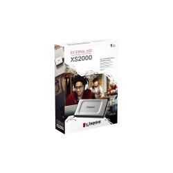 Dysk Zewnętrzny Ssd Kingston Xs2000 (1Tb  Usb 3.2  Srebrny  Sxs2000/1000G)