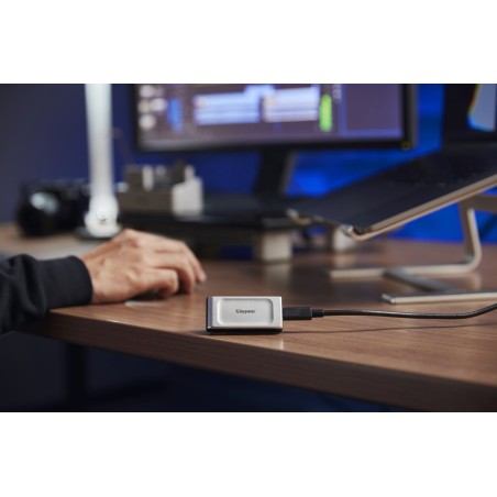 Dysk Zewnętrzny Ssd Kingston Xs2000 (1Tb  Usb 3.2  Srebrny  Sxs2000/1000G)