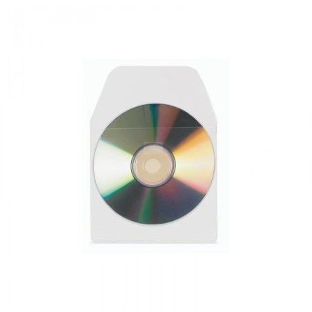 Kieszeń Samoprzylepna  Na Cd Z Zamknięciem 3L (10Szt.) 127X127Mm 6832-10