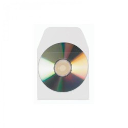 Kieszeń Samoprzylepna  Na Cd Z Zamknięciem 3L (10Szt.) 127X127Mm 6832-10