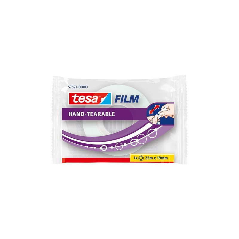 Taśma Biurowa Tesafilm 25Mx19Mm Urywalnaręcznie 57521-00000-00