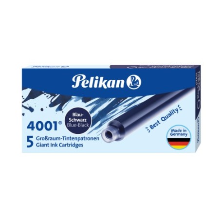 Naboje Do Piór, Długie Niebiesko-Czarne 300004108 Pelikan