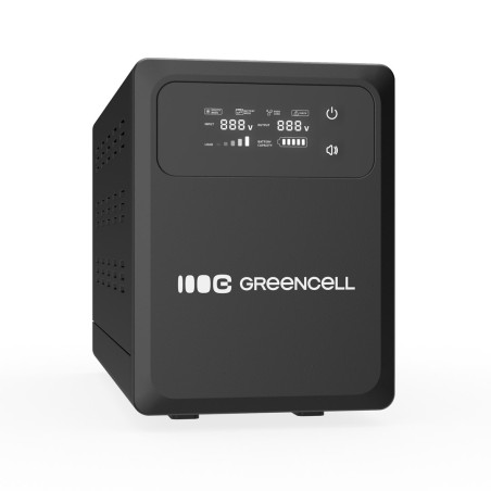 Ups Zasilacz Awaryjny Greencell Powercore 2000Va 1200W Avr 24Vdc Lcd