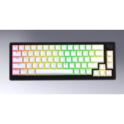 Hator Skyfall Wireless 80 Klawiatura Gaming Usb + Rf Wireless + Bluetooth Qwerty Us English Czarny, Biały