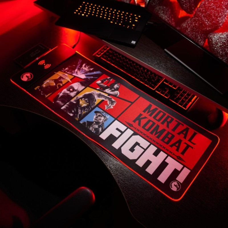 Numskull Games 154922 Podkładka Pod Mysz Podkładka Dla Graczy Czarny, Wielobarwny, Czerwony