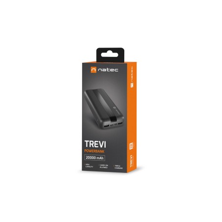 Natec Powerbank Trevi 20000Mah 2X Usb-A + 2X Usb-C Npb-1922