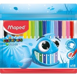 Flamastry Maped Colorpeps Ocean 18 Kolorów
