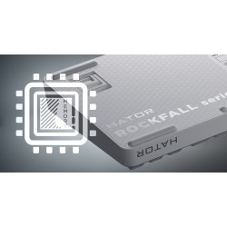 Klawiatura Dla Graczy Hator Rockfall 3 Tkl Wireless Mechaniczna Czarna (Klawisze Czarno-Białe)