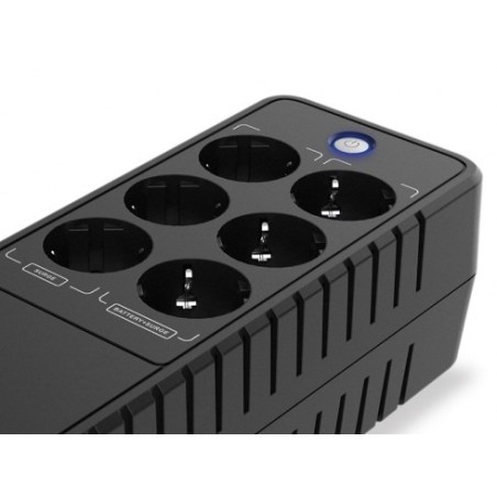 Zasilacz Ups Conceptronic 650Va/360W/6Xschuko/Rj45