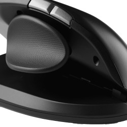 Contour Design Unimouse Prawa Ręka, Bezprzewodowa, Prawa Strona, Pionowa, Rf Wireless + Usb Type-A, 4000 Dpi