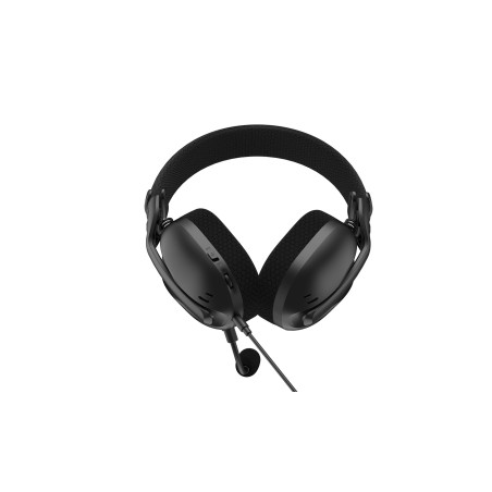Hator Hyperpunk 3 Usb Zestaw Słuchawkowy Przewodowa Douszny Gaming Usb Type-C / Usb Type-A Czarny
