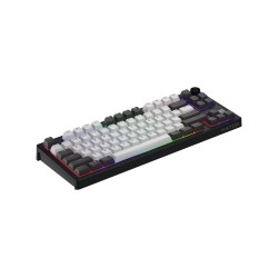 Hator Skyfall Pro Wireless 80 Klawiatura Gaming Usb + Rf Wireless + Bluetooth Qwerty Us English Czarny, Szary