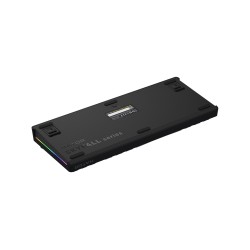 Hator Skyfall Pro Wireless 80 Klawiatura Gaming Usb + Rf Wireless + Bluetooth Qwerty Us English Czarny, Szary