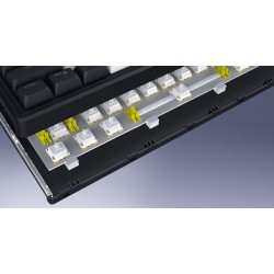 Hator Skyfall Pro Wireless 80 Klawiatura Gaming Usb + Rf Wireless + Bluetooth Qwerty Us English Czarny, Szary