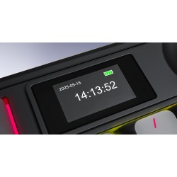 Hator Skyfall Pro Wireless 80 Klawiatura Gaming Usb + Rf Wireless + Bluetooth Qwerty Us English Czarny, Szary
