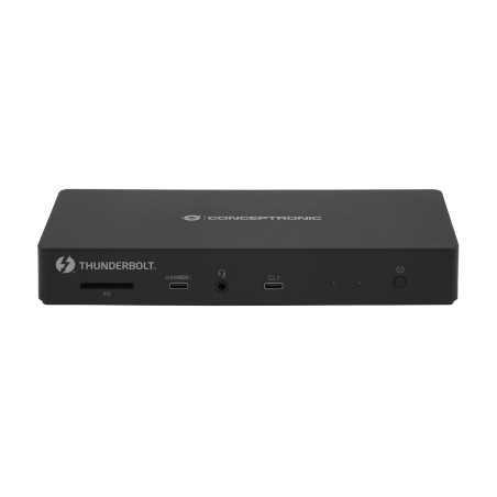Stacja Dokująca Conceptronic 13-1 Usb-C- Hdmi/2Xusb-A/2Xusb-C/+ 96W Bk