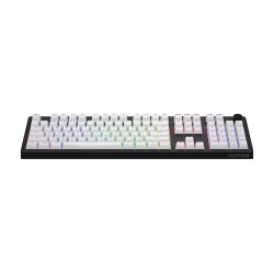 Hator Skyfall Wireless 100 Klawiatura Gaming Usb + Rf Wireless + Bluetooth Qwerty Us English Czarny, Biały