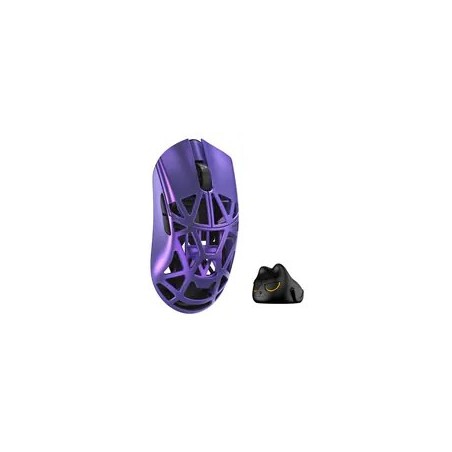 Wlmouse Beast X Mini Pro Solid Sides Gaming Maus, Omron Optical Switches - Lila