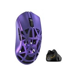 Wlmouse Beast X Mini Pro Solid Sides Gaming Maus, Omron Optical Switches - Lila