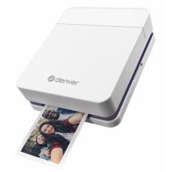 Denver Mcp-6010 Drukarka Ręczna Biały Przewodowy I Bezprzewodowy Bateria 600 X 600 Dpi