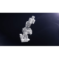 Hator Skyfall 80 Mag Ultima 8K Wireless Klawiatura Gaming Usb + Rf Wireless + Bluetooth Qwerty Us English Czarny, Biały