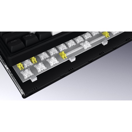 Hator Skyfall 80 Mag Ultima 8K Wireless Klawiatura Gaming Usb + Rf Wireless + Bluetooth Qwerty Us English Czarny, Biały