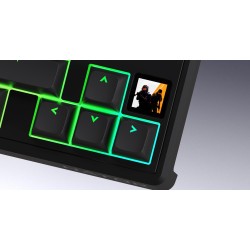 Hator Skyfall 80 Mag Ultima 8K Wireless Klawiatura Gaming Usb + Rf Wireless + Bluetooth Qwerty Us English Czarny, Biały