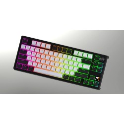 Hator Skyfall 80 Mag Ultima 8K Wireless Klawiatura Gaming Usb + Rf Wireless + Bluetooth Qwerty Us English Czarny, Biały