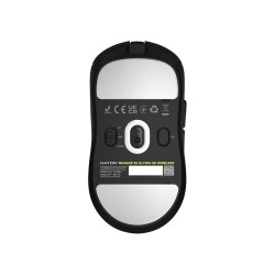 Hator Quasar 3S Ultima 8K Wireless Myszka Gaming Po Prawej Stronie Rf Wireless + Bluetooth + Usb Type-C Optyczny 30000 Dpi