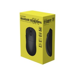Hator Quasar 3S Ultima 8K Wireless Myszka Gaming Po Prawej Stronie Rf Wireless + Bluetooth + Usb Type-C Optyczny 30000 Dpi
