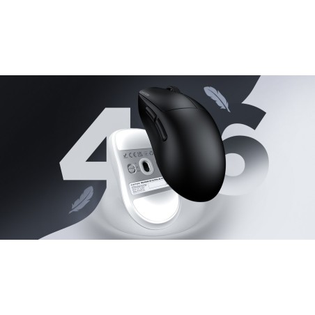 Hator Quasar 3S Ultima 8K Wireless Myszka Gaming Po Prawej Stronie Rf Wireless + Bluetooth + Usb Type-C Optyczny 30000 Dpi