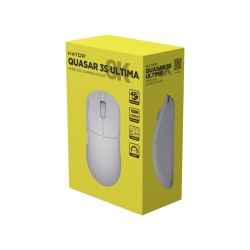 Hator Quasar 3S Ultima 8K Wireless Myszka Gaming Po Prawej Stronie Rf Wireless + Bluetooth + Usb Type-C Optyczny 30000 Dpi