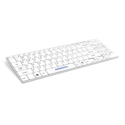 Man&Machine It's Cool Keyboard - Medyczna, Dezynfekowalna Niskoprofilowa Klawiatura (Biała)
