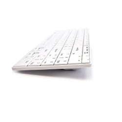 Man&Machine It's Cool Keyboard - Medyczna, Dezynfekowalna Niskoprofilowa Klawiatura (Biała)