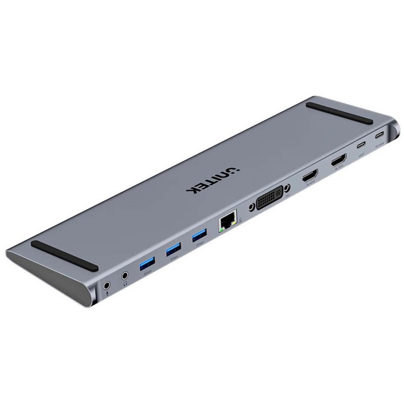 Stacja Dokująca Unitek Usb-C Z Displaylink 4K | 4K@30Hz | 5Gbps | Pd 100W