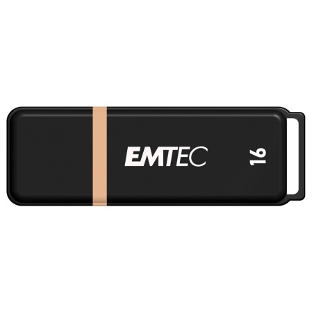 Emtec K100 Pamięć Usb 16 Gb Usb Typu-A 2.0 Czarny, Wielobarwny