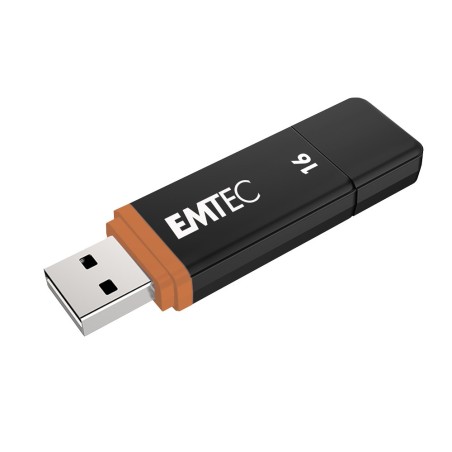Emtec K100 Pamięć Usb 16 Gb Usb Typu-A 2.0 Czarny, Wielobarwny