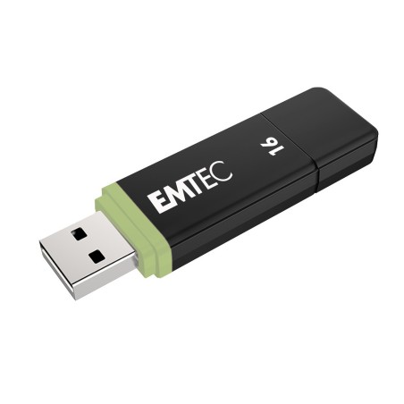 Emtec K100 Pamięć Usb 16 Gb Usb Typu-A 2.0 Czarny, Wielobarwny