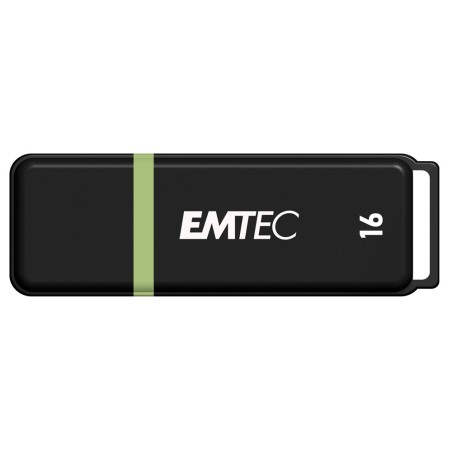 Emtec K100 Pamięć Usb 16 Gb Usb Typu-A 2.0 Czarny, Wielobarwny