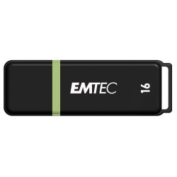 Emtec K100 Pamięć Usb 16 Gb Usb Typu-A 2.0 Czarny, Wielobarwny